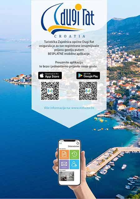 eVisitor-Mobilni informacijski sustav za prijavu i odjavu turista
