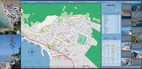 Dugi Rat Zentrum - Mappen zum Drucken