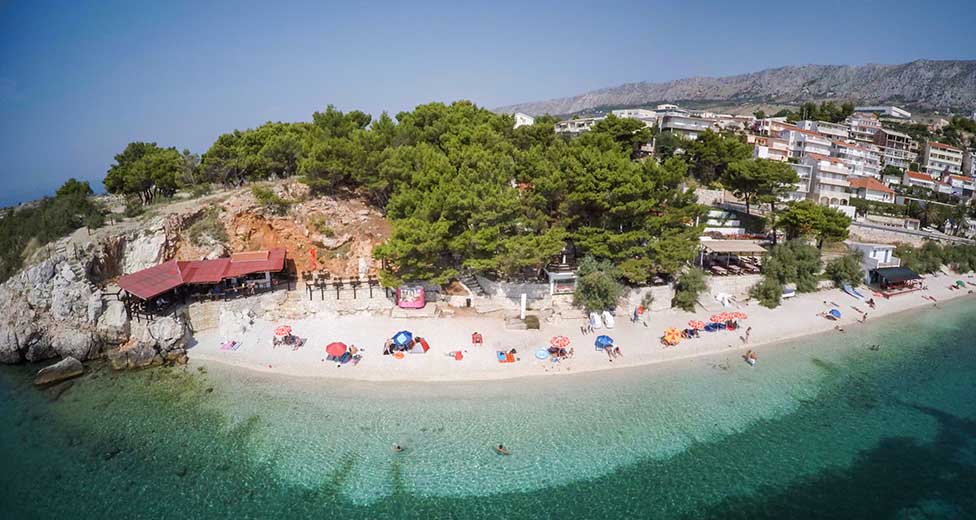 Beach restaurant with fine gastronomy